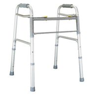 Lumex 604070A Imperial Collection Dual Release X-Wide Folding Walker, Aluminum (Pack of 2)