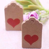 OBELLA BOUTIQUE wholesale thank you gift tag 100pcs per lot 35cm paper white products label tag for favor package