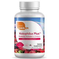 Zahler Kidophilus, Kids Probiotic, Great Tasting Probiotics for Kids, Certified Kosher (180 Count)