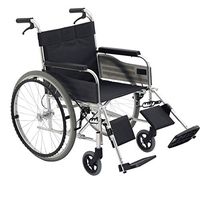 JUFU Wheelchair Manual Light Folding Aluminum Alloy Frame Trolley Old Man Scooter |