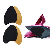 SPACE LION Adhesive Self-Adhesive Anti-Slip Stick Pad for Shoes，High Quality Upgraded Skid Proof Sole Stick Protector (4Black Round+Pointed)