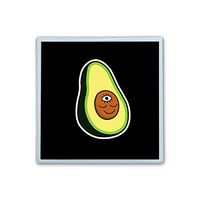 Contact Lens Box Holder Container Case Storage Eyecare Kit - Avocado