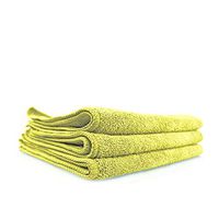 Chemical Guys MICMYELLOW03 Workhorse Professional Grade Microfiber Towel, Yellow (16 in. x 16 in.) (Pack of 3)