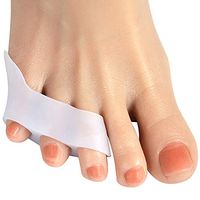 DYKOOK Toe Separator Bunionette Protectors 6 Pcs/lot, Small Toe Bunion Corrector Straighteners Spreaders, Last Toe Thumb Bone Overlapping Orthotics (Toe Protectors)