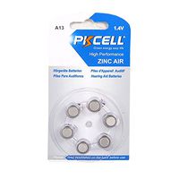 1.4V A13 S13A Size 13 IEC-PR48 Zinc Air Hearing Aid battery 6Pcs