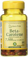 Beta Carotene for Immune and Eye Health by Puritan's Pride to Support a Healthy Immune System 100 Softgels