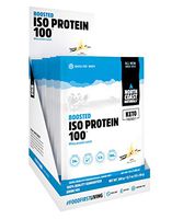 North Coast Naturals- Grass Fed Iso Protein 100- Whey Protein Powder Fortified with The prebiotic Inulin and probiotic for Healthy Immune System - 12 x 30 g / 1.06 oz - Vanilla