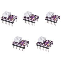 AiTrip Drv8825 Stepper Motor Driver with Heatsink for 3D Printer RepRap 4 Ramps 1.4 StepStick