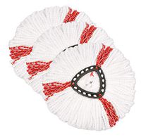 KEEPOW 3 Pack Replacement Mop Heads Refill Compatible with O-Cedar EasyWring Microfiber Spin Mop