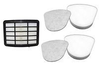 Smartide 2 Pack Kit for Shark Navigator Lift-Away Nv350 Nv351, Nv352, Nv355, Nv356, Nv357 Pre-Filter Foam and Felt + 1 Hepa Filter for Shark Part # Xff350 & # Xhf350