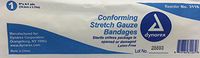 6" x 4.1 Yard Conforming Stretch Roller Gauze Sterile 230-222