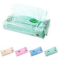SUNICOL Disposable Kitchen Cleaning Towels, Non-Woven Paper Towels Bulk for Multi-Function Household Daily Use