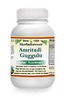 Amritadi Guggulu (Vata Rakta ) Concentrated, Herbal Supplement, 90 Vege Capsules, 800 Mg by Herbsforever