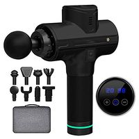 Massage Gun Pain Relief Muscle Recovery, Deep Percussion with 8 Different Heads, Top Electric Massage Gun, Deep Tissue Percussion Portable Massage