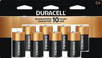 Duracell - CopperTop C Alkaline Batteries - long lasting, all-purpose C battery for household and business - 8 count