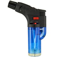Thin Tube XXL Mini Refillable Butane Torch Lighter - Blue