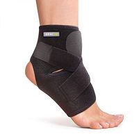 Bracoo Ankle Support, Compression Brace for Arthritis, Pain Relief, Sprains, Sports Injuries and Recovery, Breathable Neoprene Sleeve, FS10, S/M