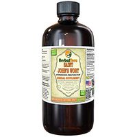 Saint John's Wort (Hypericum Perforatum) Tincture, Organic Dried Herb Liquid Extract (Brand Name: HerbalTerra, Proudly Made in USA) 32 fl.oz (0.95 l)