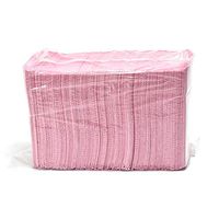 Dental Bibs,125 pcs Disposable Dentist Paper Towel Sheet Patient Bibs Tattoo Medical Supplies, 13"x 18" 3 Ply Waterproof Dental Napkins for Clinics,Pink