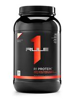R1 Protein Whey Isolate/Hydrolysate, Rule 1 Proteins (38 Servings, White Chocolate Raspberry)
