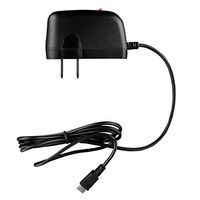 CoverON For LG Leon / Tribute 2 / Risio / Power / Destiny / Sunset - Micro USB Cell Phone Home Black Travel Charger