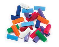 Maddak Gripper Pencil Grips, Regular Size, Assorted (Pack of 25) (736060000)