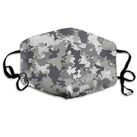 Mouth Mask Army Camouflage Fashion Earloop Face Mask For Kids Teens Men Women Winter Summer