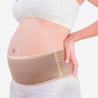 Maternity belt, Pelvic support belt, Belly band for pregnancy, Maternity belly support band, Breathable abdominal binder, Pregnancy support belt, Back support, One Size, Beige