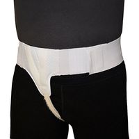 AT Surgical Right Side Hernia Support comfortable Truss Belt with Compression Pads - Triple Extra Large