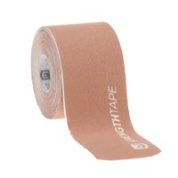 StrengthTape Kinesiology Tape - 16.4' (5m) Roll of 10" Precut Strips (2 Pack)