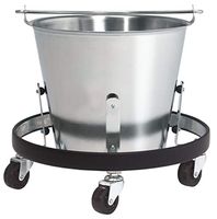 McKesson Kick Bucket 13 Quart Stainless Steel, 81-48711 - Sold by: Pack of One