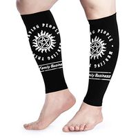 GmCslve Supernatural Saving People Hunting Things Calf Compression Sleeve Leg Performance Support Shin Splint Calf Pain Relief