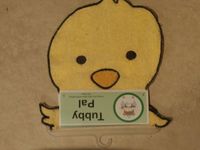 Tubby Pal Baby Towel Duck