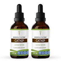 Catnip Tincture Alcohol Extract, Organic Catnip Nepeta Cataria Relaxation 2x4 OZ