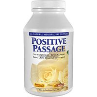 Andrew Lessman Positive Passage 60 Capsules – Natural Menopausal Support and Balance for Women's Hormone Levels. with Soy Isoflavones, Black Cohosh, Dong Quai, Damiana. No Additives