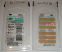3M STERI-Strip E4542 1/4"x1-1/2" Blend Tone Tan Flesh Elastic Skin Closures Face Bandages 6/Pack