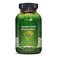 Irwin Naturals Immuno-Shield All Season Wellness for Body's Natural Defense System - 100 Liquid Softgels