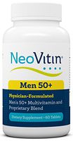 NeoVitin Men's 50+ Multivitamin/Multimineral with Vitamin B, Vitamin D, Calcium, Vitamin D, L-Carnitine, Asian Ginseng Root Powder, Green Tea Leaf Extract, Turmeric Root Extract