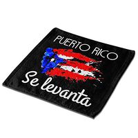Puerto Rico Kitchen Towel Microfiber Cleaning Cloth Absorbent Hand Towel for House Kitchen Car