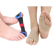 ZXK CO Bunion Corrector with Bunion Tape 5 Pcs, Bunion Relief Kit Cures Pain in Big Toe Joint, Hallux Valgus, Hammer Toe, Toe Separators Spacers Straighteners Splint Aid Treatment for Men Women