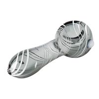 Portable Glass Craft Tube - can be Used as a Collection Art Tube - Gray