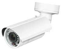 LTS Platinum 5MP IR Bullet IP Camera: 3.5-9mm Motorized, IP66, 100 ft Infrared, ICR, PoE/12v DC, Local Storage, Onvif, 3yr