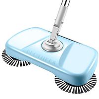 Detailorpin Practical Household Manual Handheld Sweeping Mopping Machine