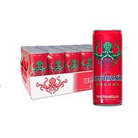 BLUMANIA Energy Drink, Great Taste, No Crash, No Preservatives - Watermelon 8.4 Oz (Pack of 24 Cans)