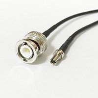 BNC male plug to TS9 male plug RF Pigtail Jumper RG174 cable 20cm 8" NEW Good Quality Fast USA Shipping