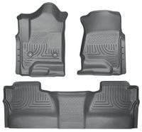 Husky Liners 98232 WeatherBeater Grey Front and 2nd Seat Floor Liner