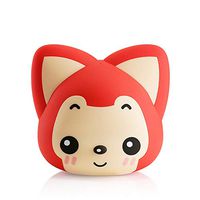 Hugmo Fox Mini Bluetooth Portable Speaker, USB Rechargeable Battery And Built-in Microphone