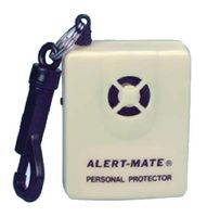 Distributed By MCM Alert Mate Protection Alarm 130 DB Sonic ABS Plastic Housing Requires One 9V Battery