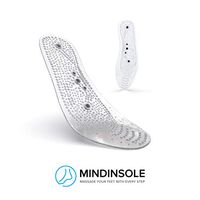MindInSole® Acupressure Magnetic Massage Shoe Insoles Foot Therapy Reflexology Pain Relief for All Men and Women Sizes - Washable & Cuttable