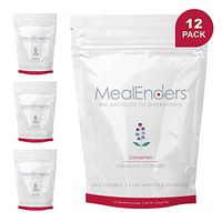 MealEnders Cravings Control Lozenges | Stop Overeating, Curb Cravings and Reduce Snacking | 25-Count Bag (Pack of 12) (Cinnamon)